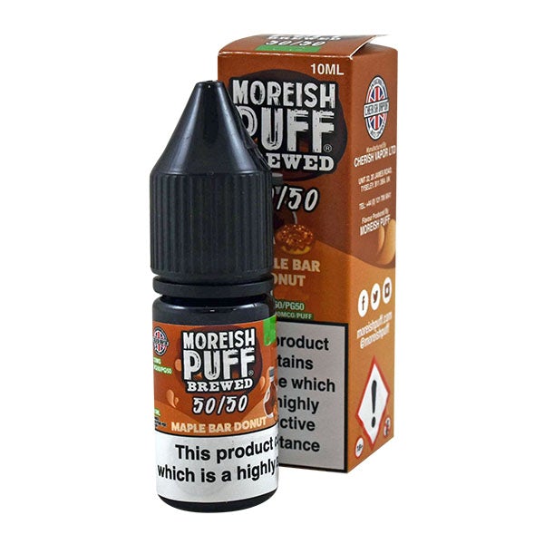 Moreish Puff Brewed 50/50 Maple Bar Donut 10ml