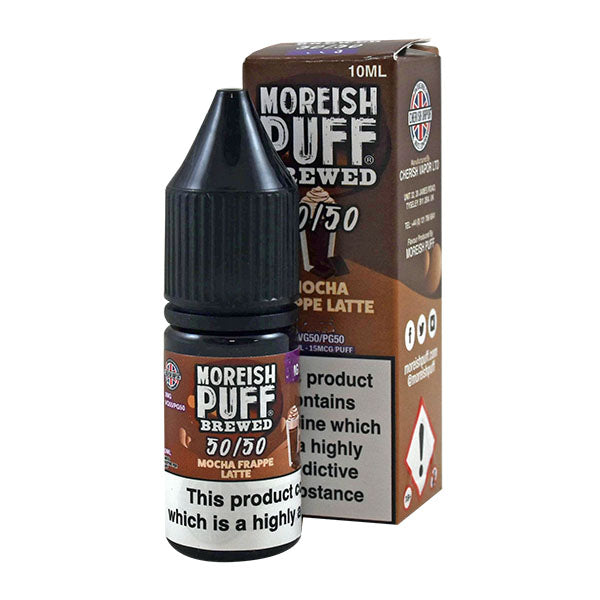 Moreish Puff Brewed 50/50 Mocha Frappe Latte 10ml