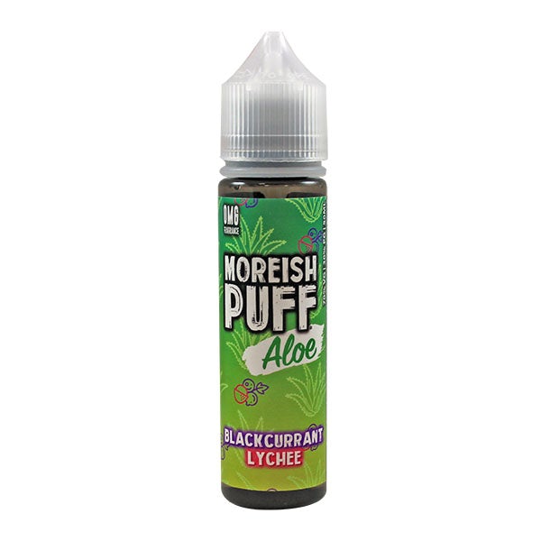 Moreish Puff Aloe Blackcurrant Lychee 0mg 50ml Shortfill E-liquid