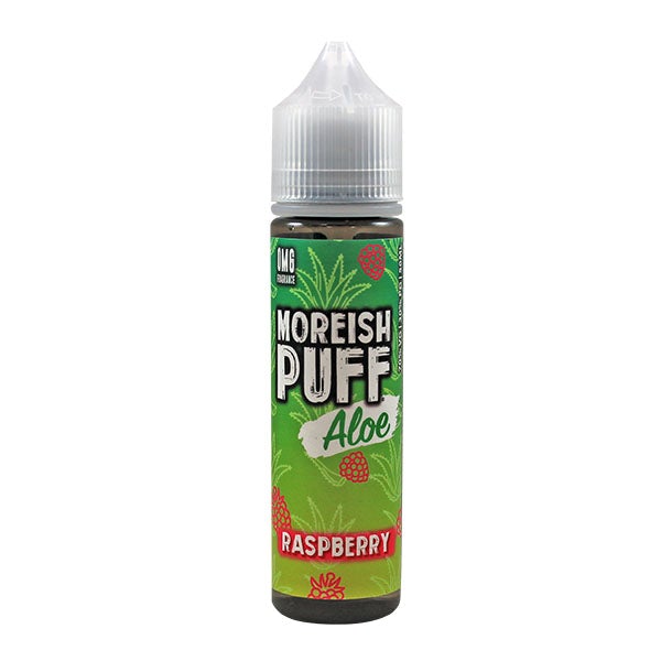 Moreish Puff Aloe Raspberry 0mg 50ml Shortfill E-liquid