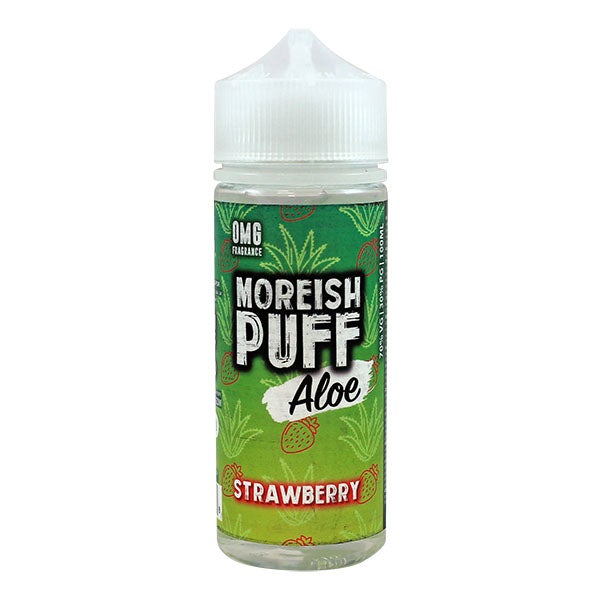 Moreish Puff Aloe - Strawberry 100ml 0mg shortfill