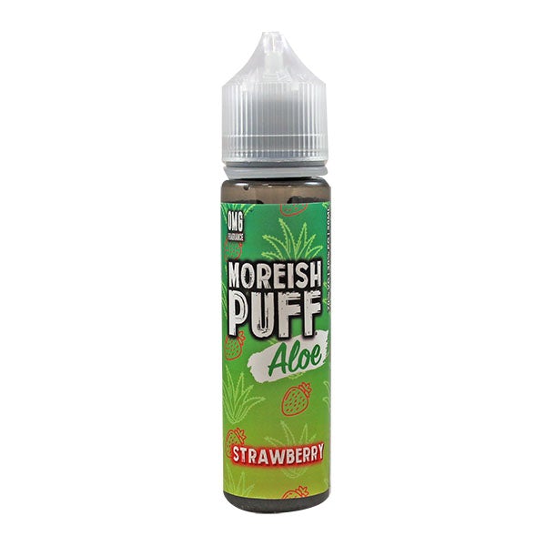 Moreish Puff Aloe Strawberry 0mg 50ml Shortfill E-liquid