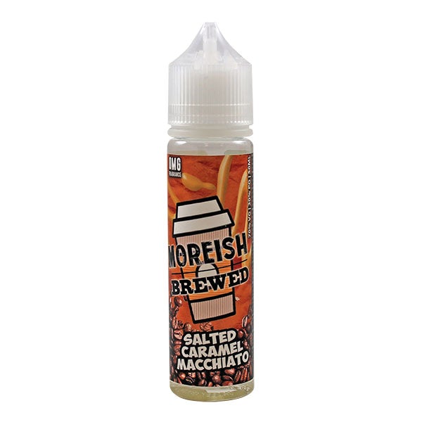 Moreish Puff Brewed Salted Caramel Macchiato 0mg 50ml Shortfill E-liquid
