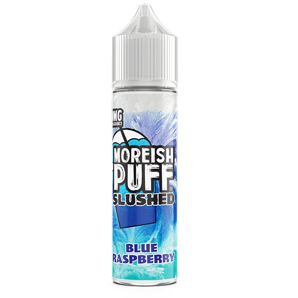 Moreish Puff Slushed Blue Raspberry 0mg 50ml Shortfill E-liquid