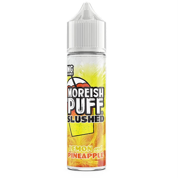 Moreish Puff Slushed Lemon and Pineapple 0mg 50ml Shortfill E-liquid