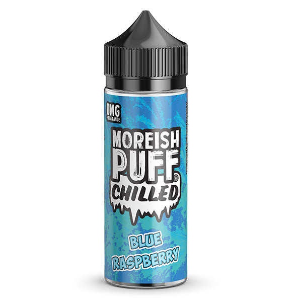 Moreish Puff Chilled Blue Raspberry 0mg 100ml Shortfill E-liquid