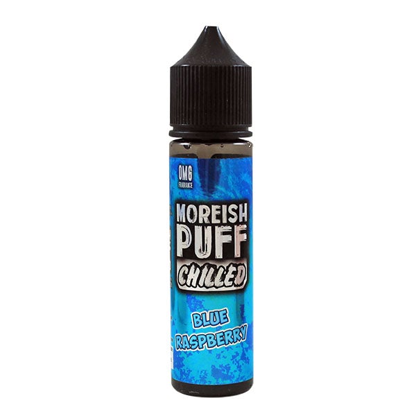 Moreish Puff Chilled Blue Raspberry 0mg 50ml Shortfill E-liquid