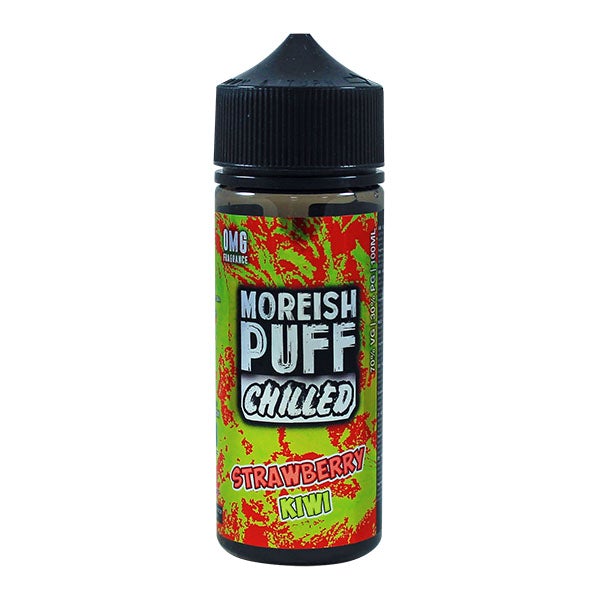 Moreish Puff Chilled Strawberry Kiwi 0mg 100ml Shortfill E-liquid