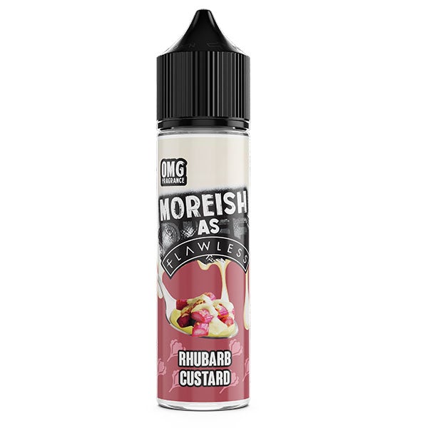 Moreish As Flawless Custards Rhubarb Custard 0mg 50ml Shortfill E-liquid