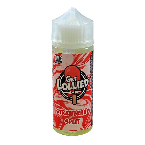 Moreish Lollies Strawberry Split 100ml 0mg shortfill e-liquid