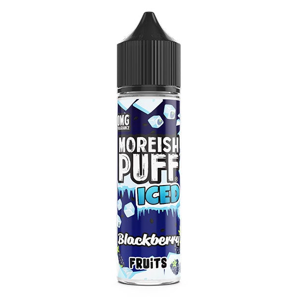 Moreish Puff Iced - Blackberry Fruits 0mg 50ml Shortfill E-liquid