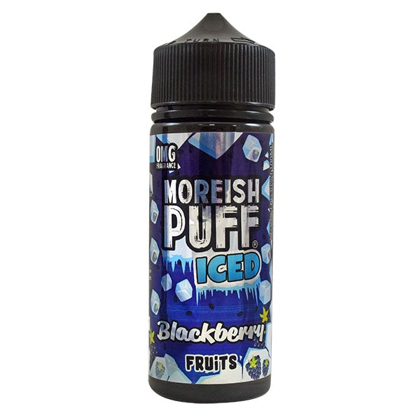 Moreish Puff ICED Fruits Blackberry 100ml Shortfill
