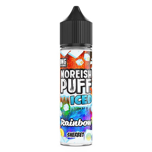 Moreish Puff Iced - Rainbow Sherbet 0mg 50ml Shortfill E-liquid