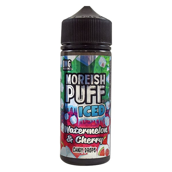 Moreish Puff ICED Candy Drops Watermelon & Cherry 100ml shortfill