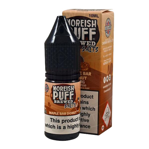 Moreish Puff Brewed Nic Salt Maple Bar Donut 10ml