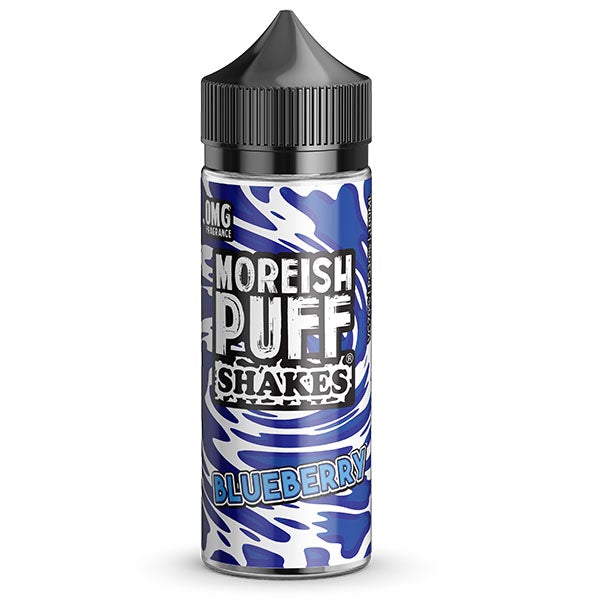 Moreish Puff Shakes Blueberry 0mg 100ml Shortfill E-liquid
