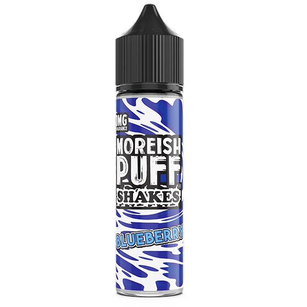 Moreish Puff Shakes Blueberry 0mg 50ml Shortfill E-liquid