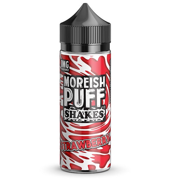 Moreish Puff Shakes Strawberry 0mg 100ml Shortfill E-liquid