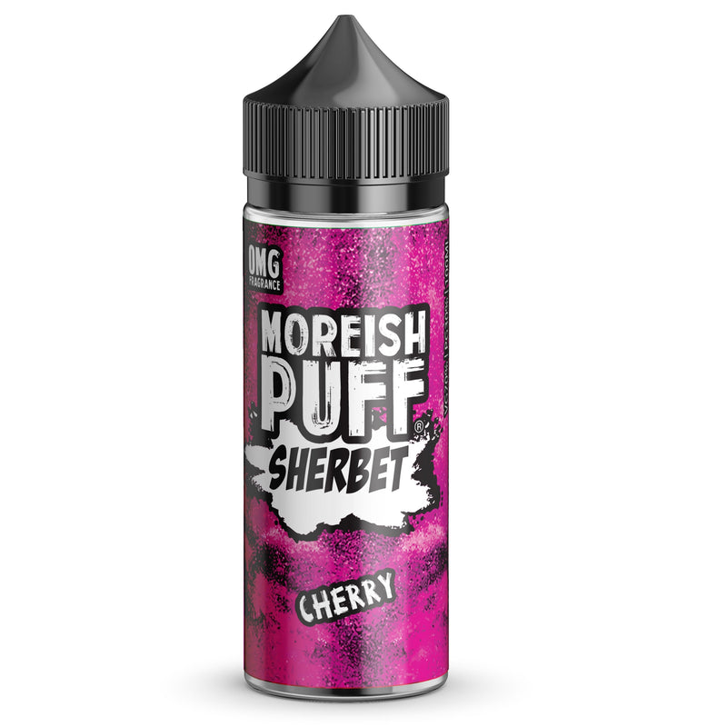 Moreish Puff Sherbet Cherry 0mg 100ml Shortfill E-liquid