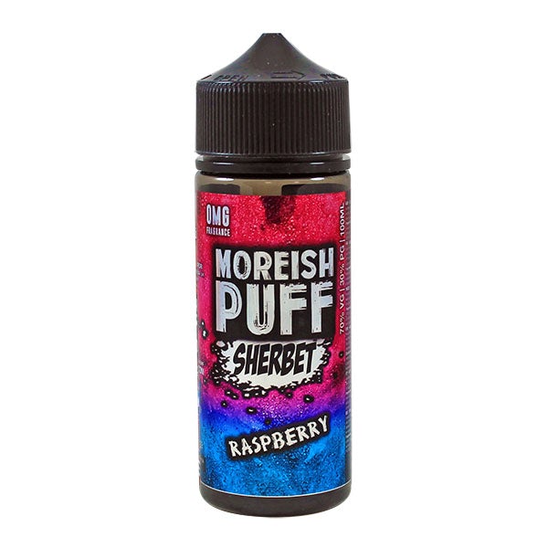 Moreish Puff Sherbet Raspberry 0mg 100ml Shortfill E-liquid