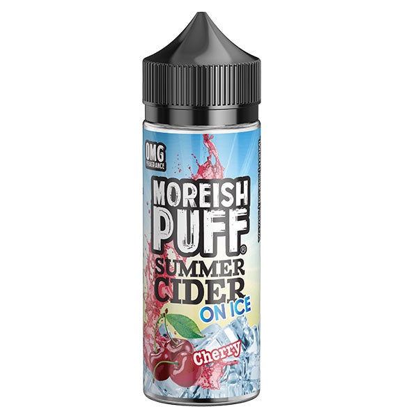 Moreish Puff Summer Cider On Ice Cherry 100ml 0mg shortfill e-liquid