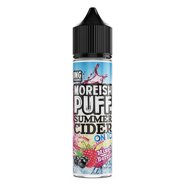 Moreish Puff Summer Cider on Ice Mixed Berries 0mg 50ml Shortfill E-liquid