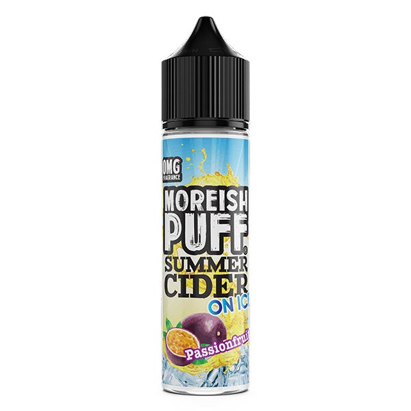 Moreish Puff Summer Cider on Ice Passionfruit 0mg 50ml Shortfill E-liquid