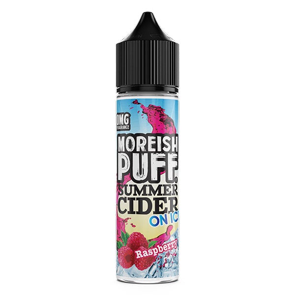 Moreish Puff Summer Cider on Ice Raspberry 0mg 50ml Shortfill E-liquid