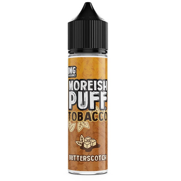 Moreish Puff Tobacco Butterscotch 0mg 50ml Shortfill E-liquid