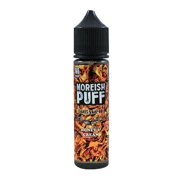 Moreish Puff Tobacco Honey Cream 0mg 50ml Shortfill E-liquid