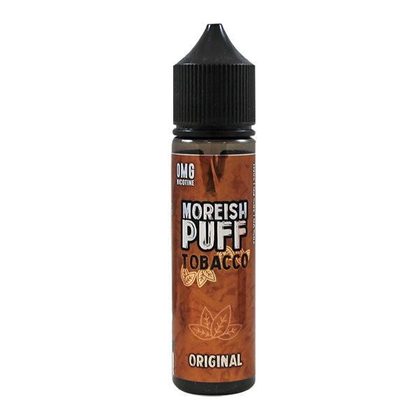 Moreish Puff Tobacco Original 0mg 50ml Shortfill E-liquid