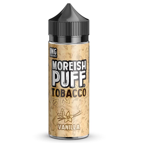 Moreish Puff Tobacco Vanilla 0mg 100ml Shortfill E-liquid