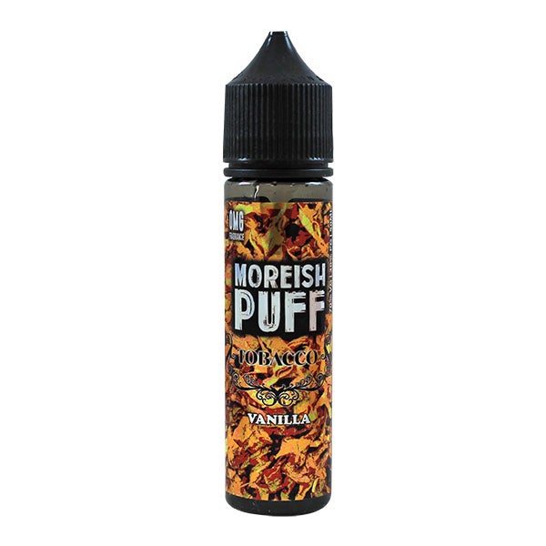 Moreish Puff Tobacco Vanilla 0mg 50ml Shortfill E-liquid