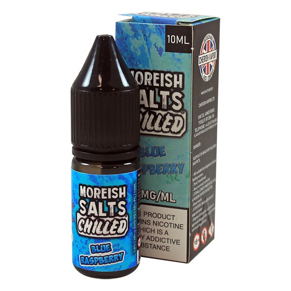 Moreish Puff Nic Salt Chilled Blue Raspberry 10ml