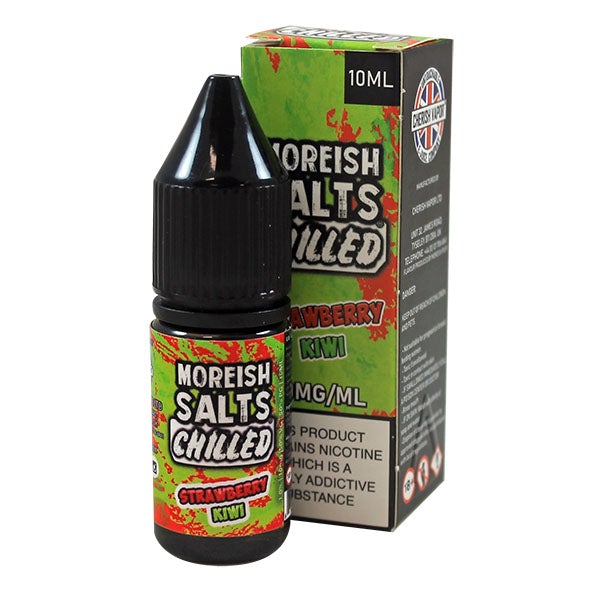 Moreish Puff Nic Salt Chilled Strawberry Kiwi 10ml