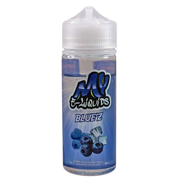 My E-Liquids Blue'z 0mg 100ml Shortfill