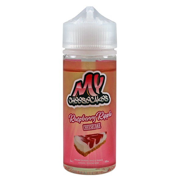 My E-Liquids Cheesecakes Raspberry Ripple Cheesecake 0mg 100ml Shortfill