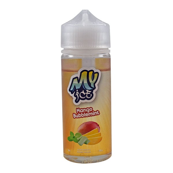 My E-Liquids Ice Mango Bubblemint 0mg 100ml Shortfill