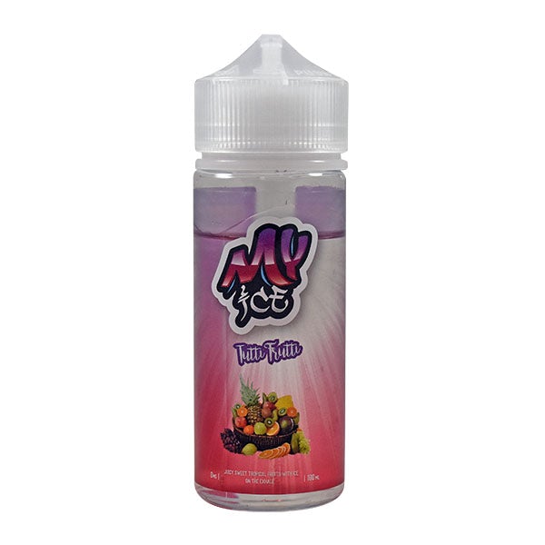 My E-Liquids Ice Tutti Frutti 0mg 100ml Shortfill