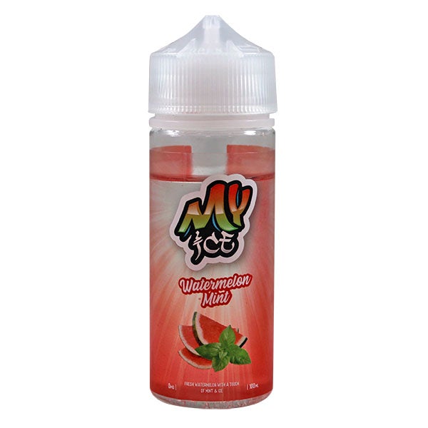 My E-Liquids Ice Watermelon Mint 0mg 100ml Shortfill