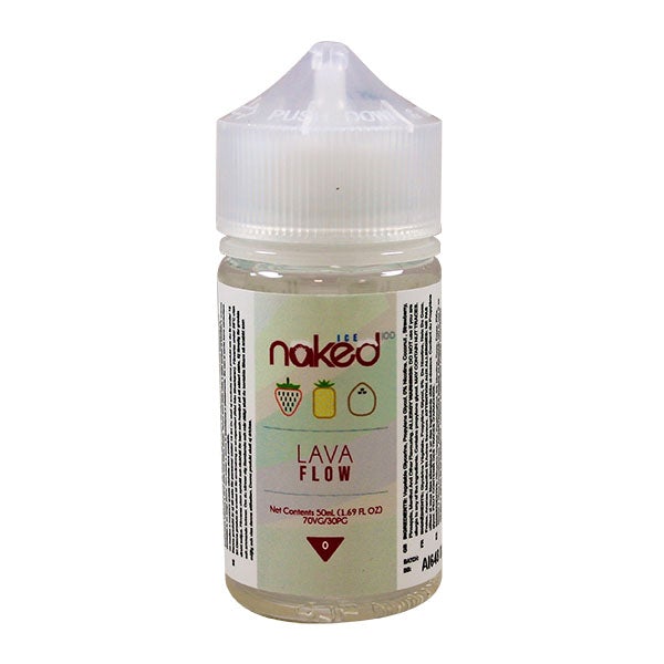 Naked - Lava Flow Ice 0mg 50ml Shortfill