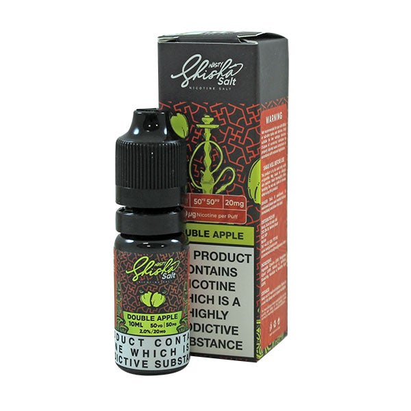 Nasty Juice Nasty Salt Shisha Double Apple 20mg 10ml e-liquid
