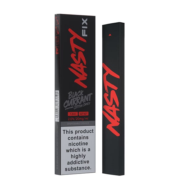 Nasty Fix Blackcurrant Cotton Candy Disposable Device 20mg 1.3ml