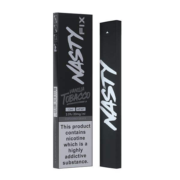 Nasty Fix Vanilla Tobacco Disposable Device 20mg 1.3ml