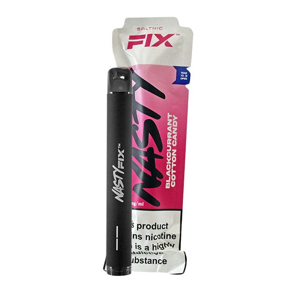Nasty Juice Salt Nic Fix Blackcurrant Cotton Candy 2ml