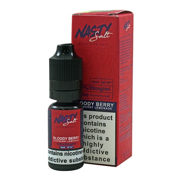 Nasty Juice Nasty Salt Bloody Berry Raspberry Lemonade 20mg 10ml