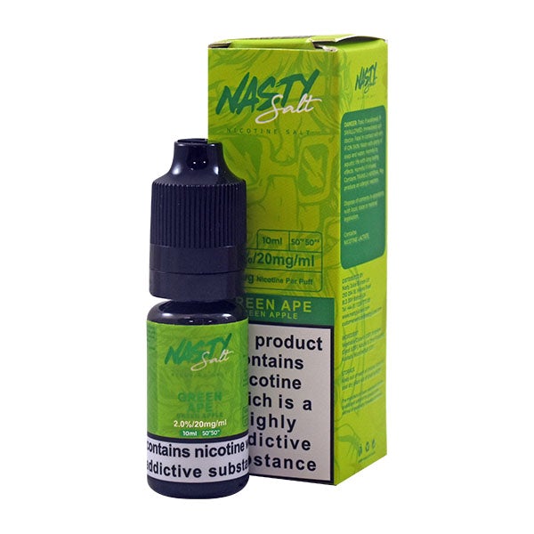 Nasty Juice Nasty Salt Green Ape Green Apple 10mg 10ml