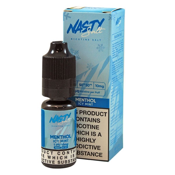 Nasty Juice Nasty Salt Menthol Icy Mint 10mg 10ml e-liquid