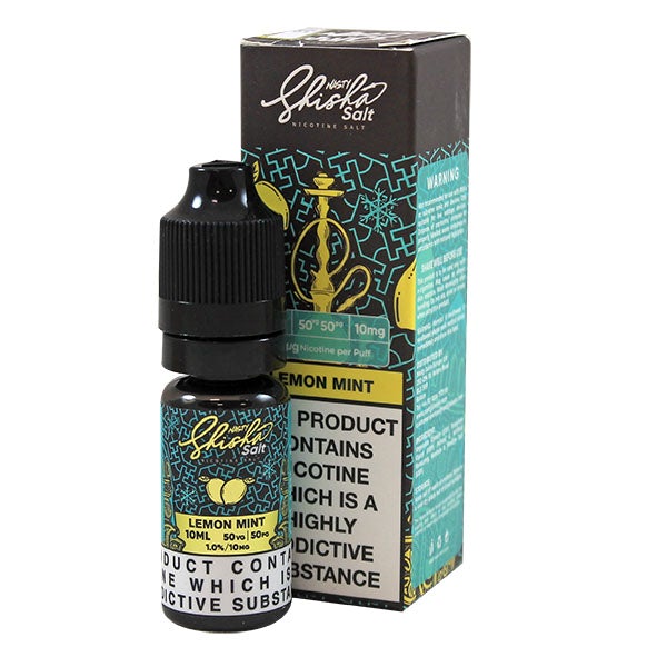 Nasty Juice Nasty Shisha Salt Lemon Mint 10mg 10ml e-liquid