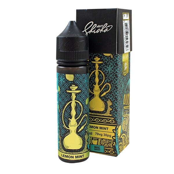 Nasty Juice Shisha - Lemon Mint 0mg 50ml Shortfill